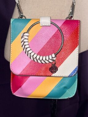 Carlos by Carlos Santana Rainbow Stripe Crossbody
